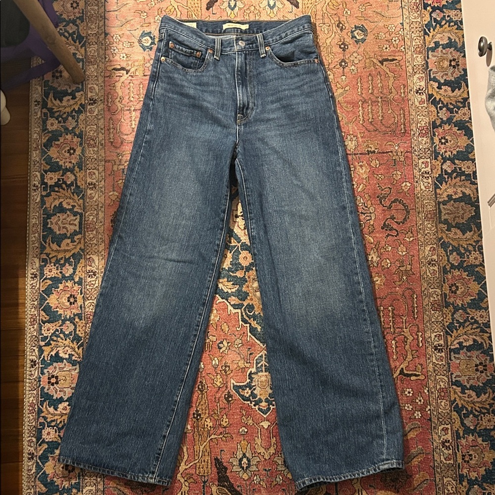 Levi's Ribcage Wide Leg Jeans